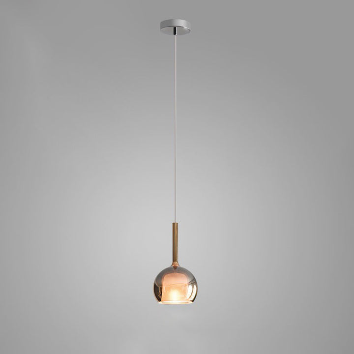 Lustra Suspension en Verre Fumé Rond - Neutralighting