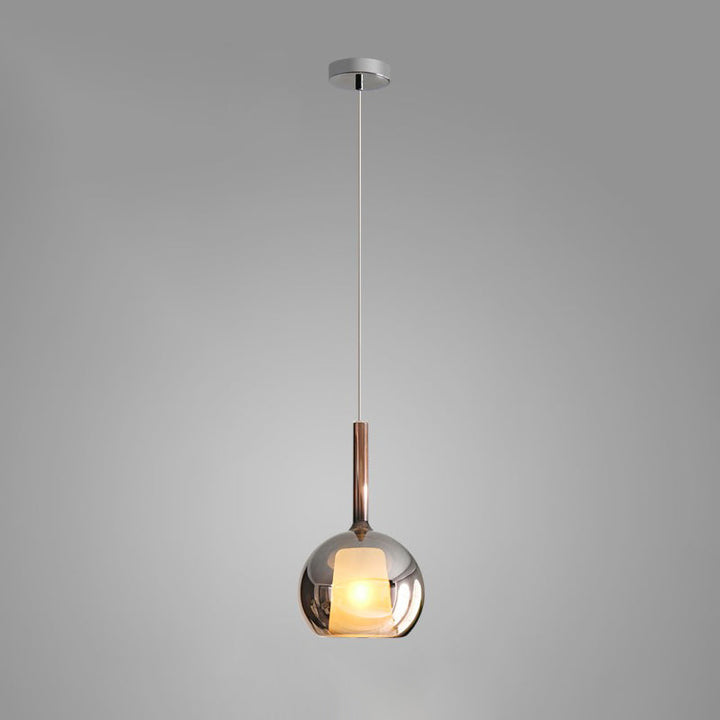 Lustra Suspension en Verre Fumé Rond - Neutralighting