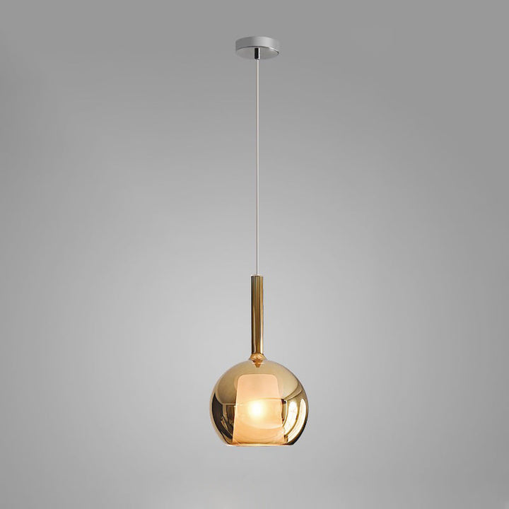 Lustra Suspension en Verre Fumé Rond - Neutralighting