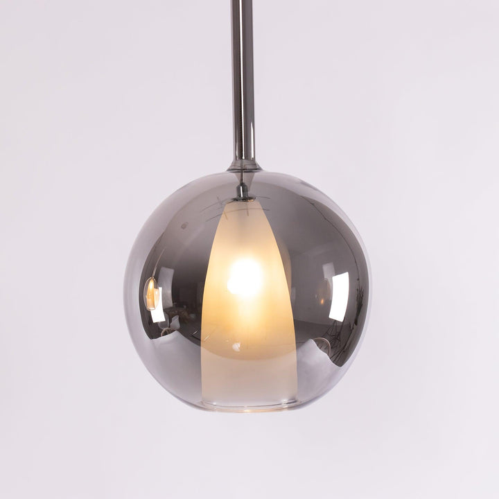 Lustra Suspension en Verre Fumé Rond - Neutralighting
