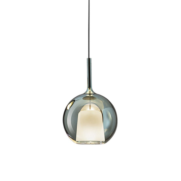 Lustra Suspension en Verre Fumé Rond - Neutralighting