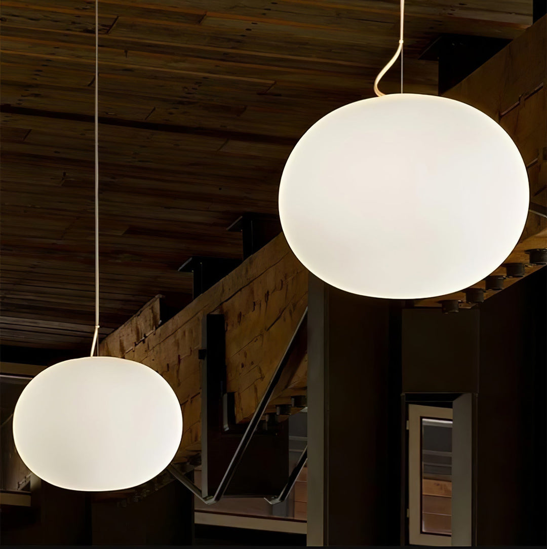 Orba Suspension Lampe en Verre Contemporain - Neutralighting