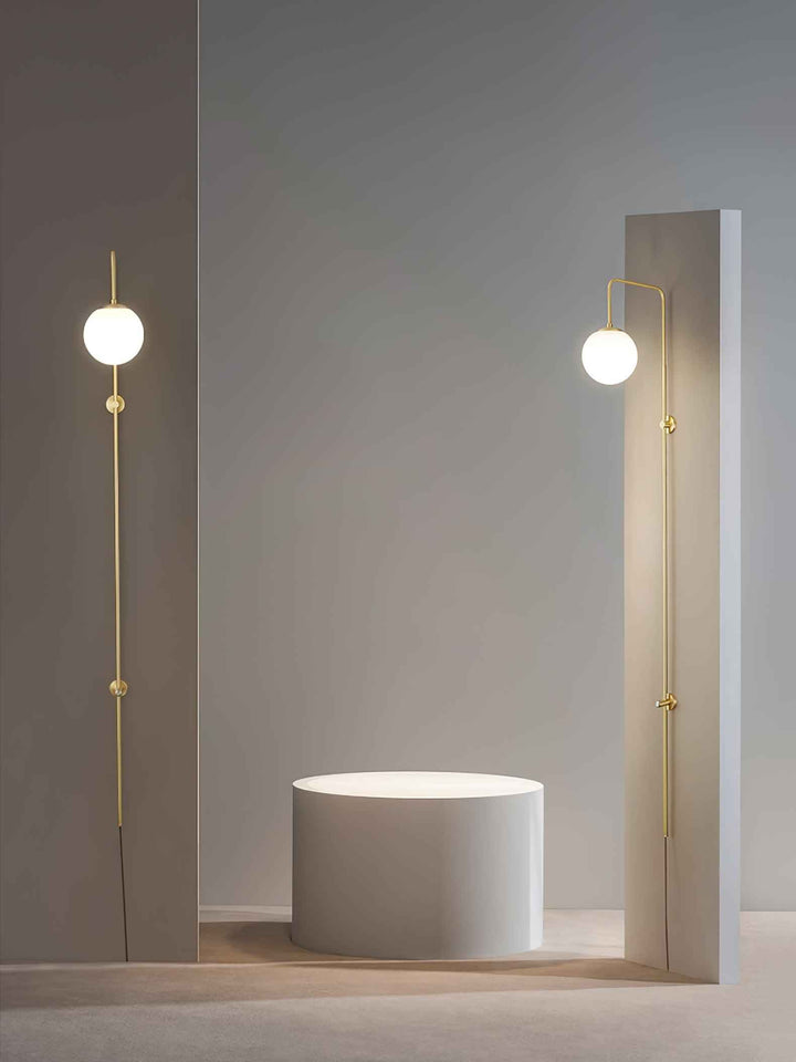 Evshaia Verre 12cm Blanc LED