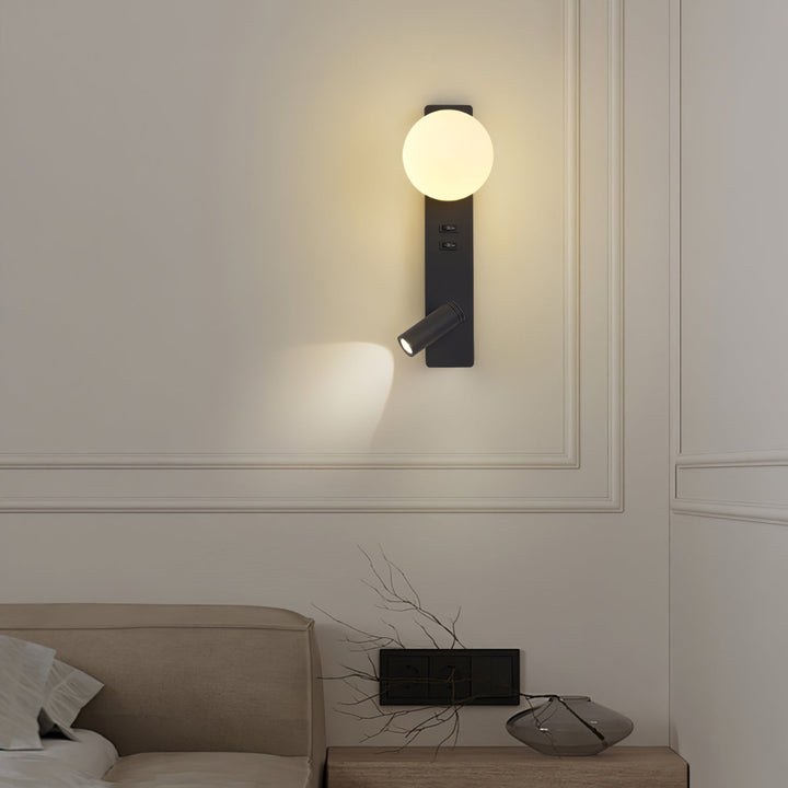 Alraeion Applique Murale en Verre Minimaliste Moderne - Neutralighting