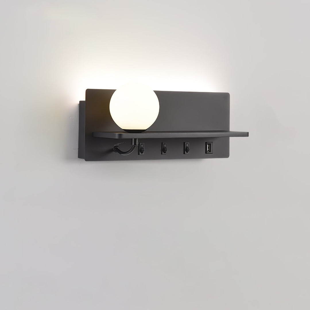 Alraeion Applique Murale en Verre Minimaliste Moderne - Neutralighting