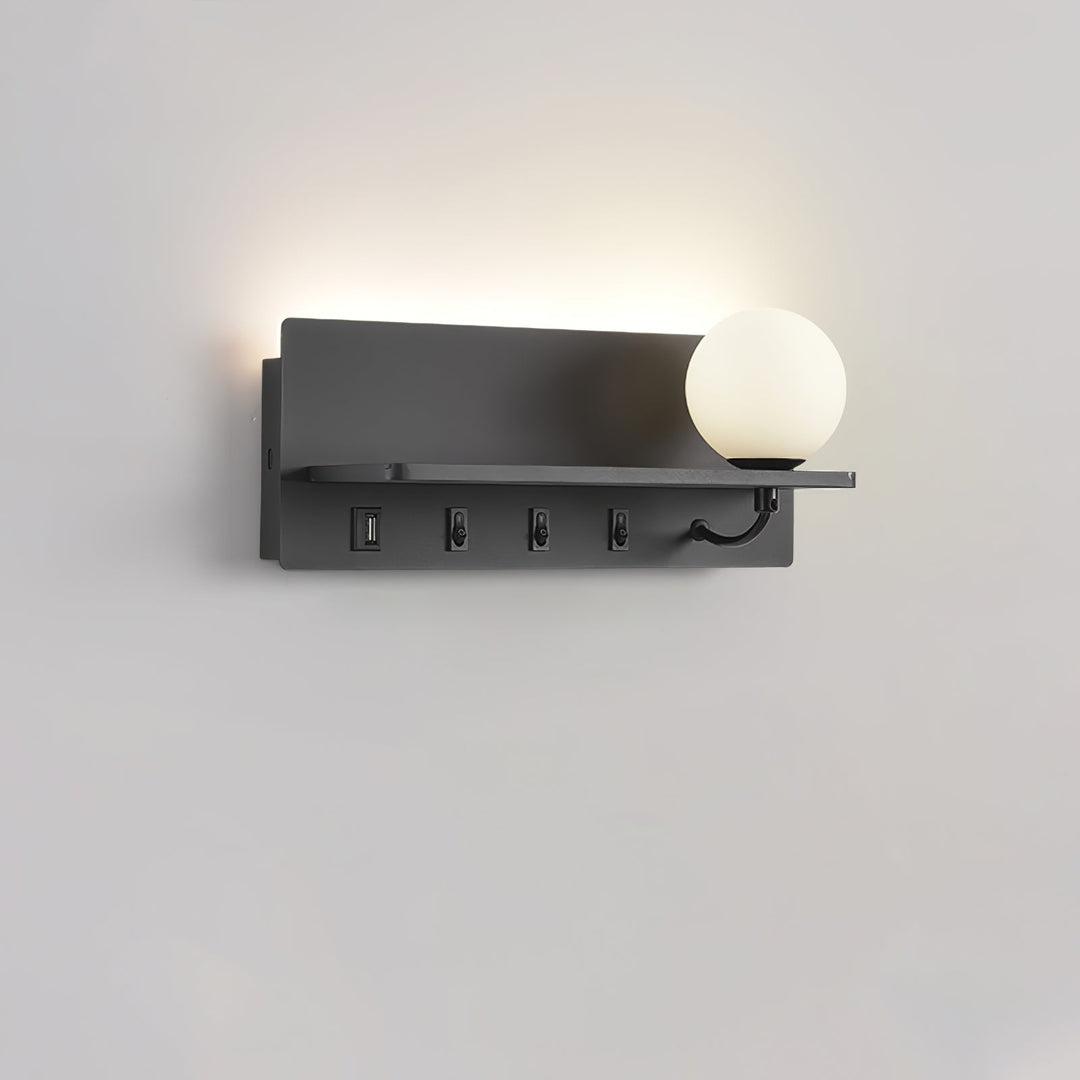 Alraeion Applique Murale en Verre Minimaliste Moderne - Neutralighting