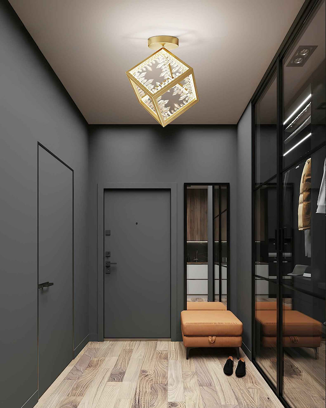 Lampe Kristy en Métal – Élégance Moderne