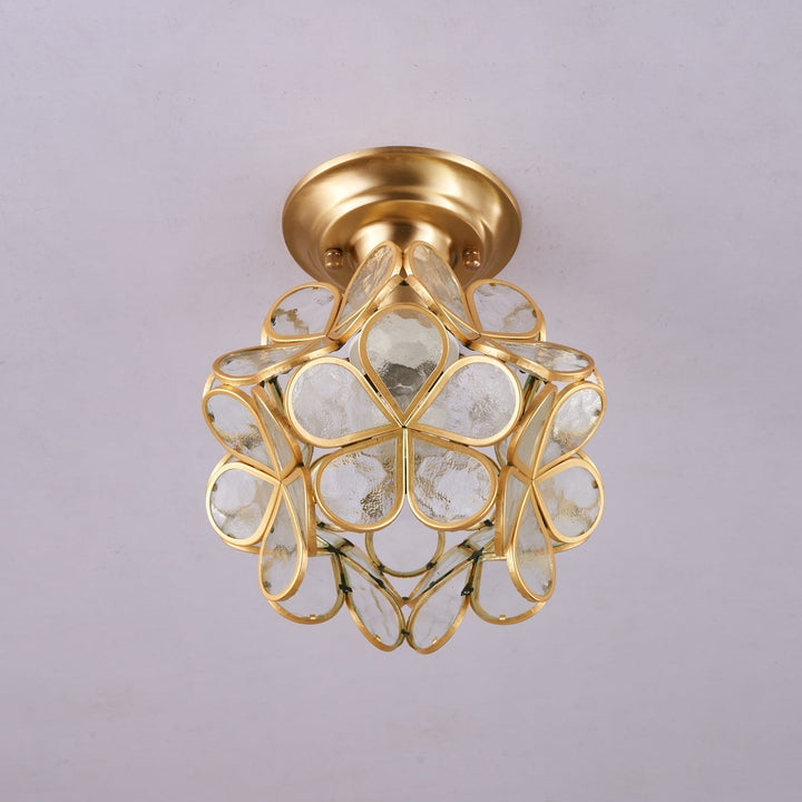Ullaeiel Plafonnier Luxe Bloom Doré - Neutralighting