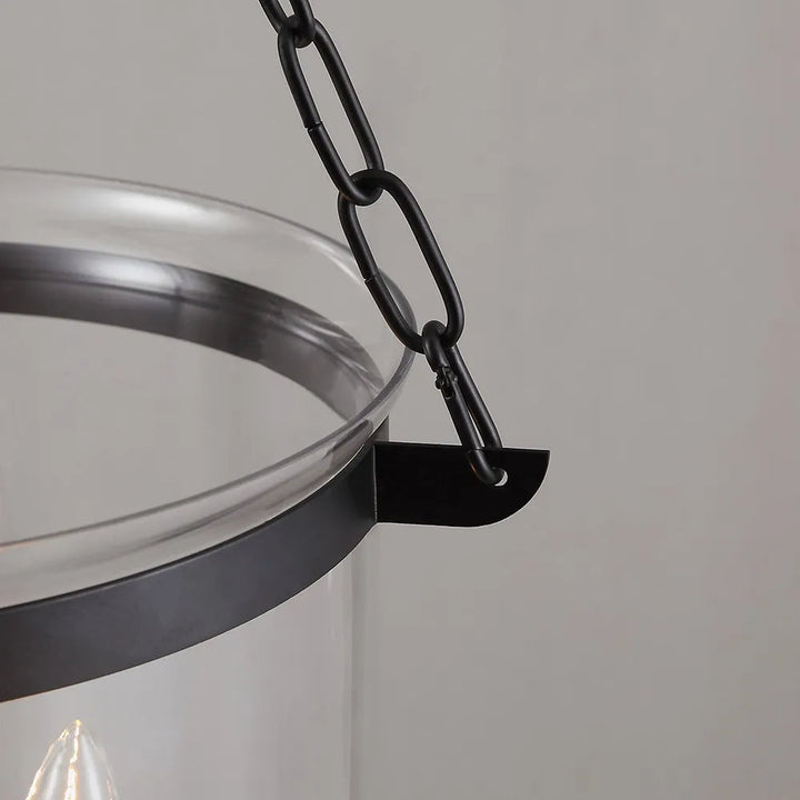 Avshaora Suspension Industrielle Vintage En Métal Et Verre - Neutralighting