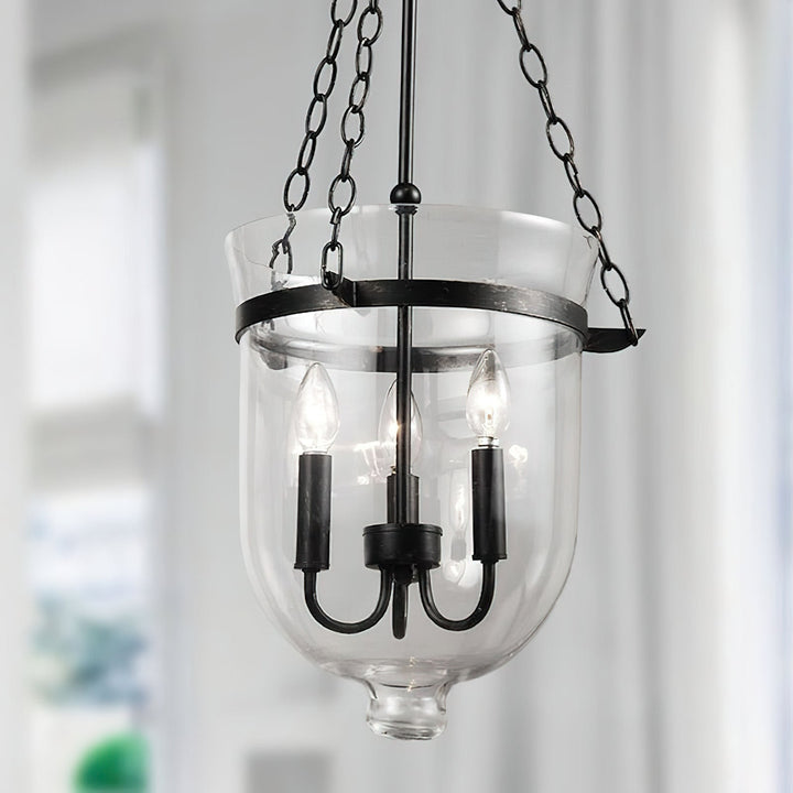 Avshaora Suspension Industrielle Vintage En Métal Et Verre - Neutralighting
