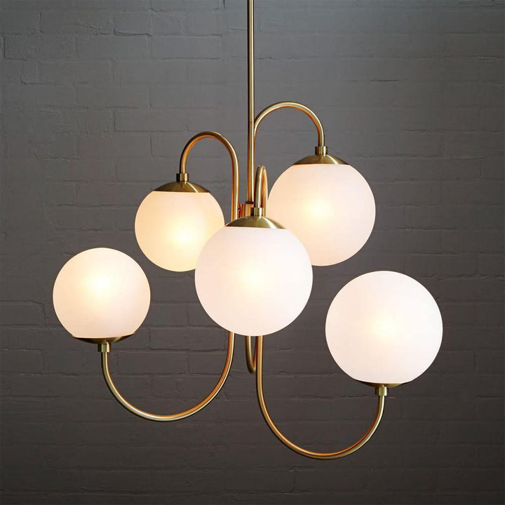Zathaor Lustre En Verre Et Métal à Créativité Individuelle - Neutralighting