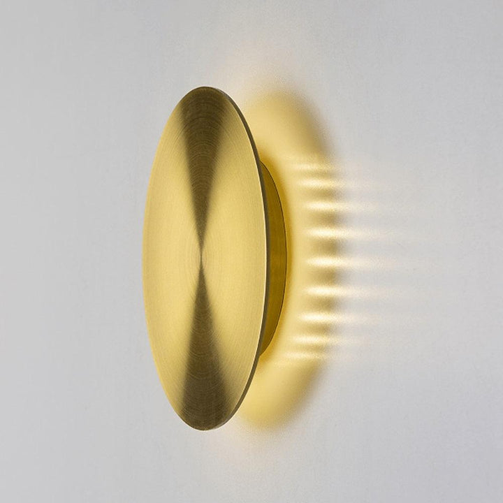Tivral Lampe Murale Minimaliste en Laiton - Neutralighting