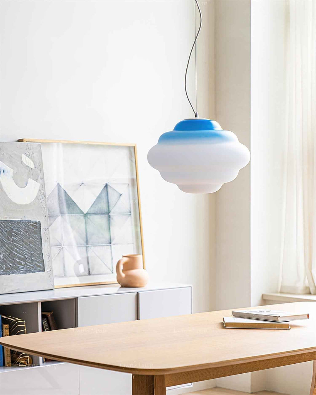 Lampe ent en Métal – Design Contemporain
