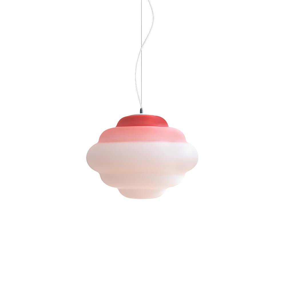 Eurvenara Premium Nordic Art Nuageux Verre Pendentif Lampe - Neutralighting