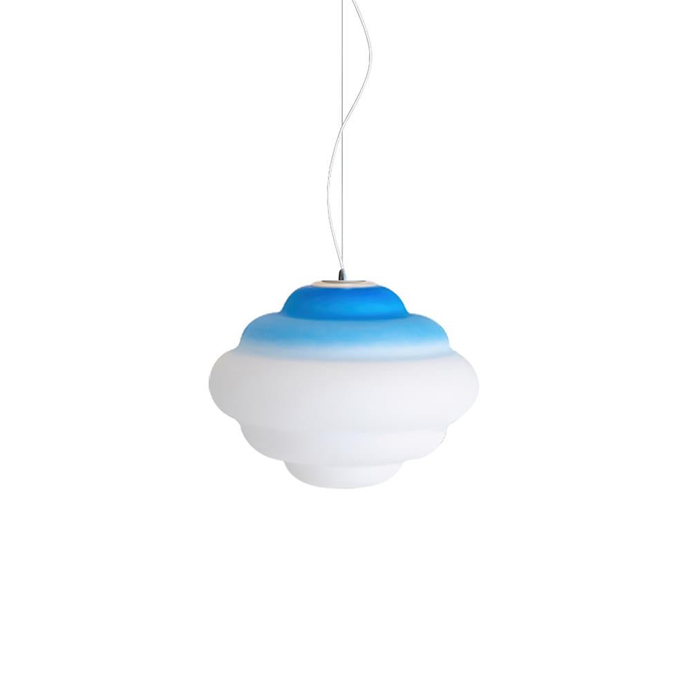 Eurvenara Premium Nordic Art Nuageux Verre Pendentif Lampe - Neutralighting