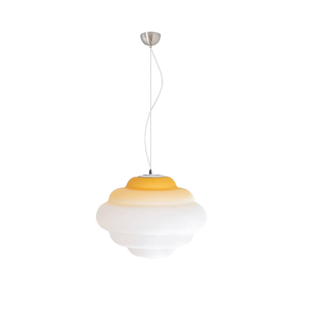 Eurvenara Premium Nordic Art Nuageux Verre Pendentif Lampe - Neutralighting