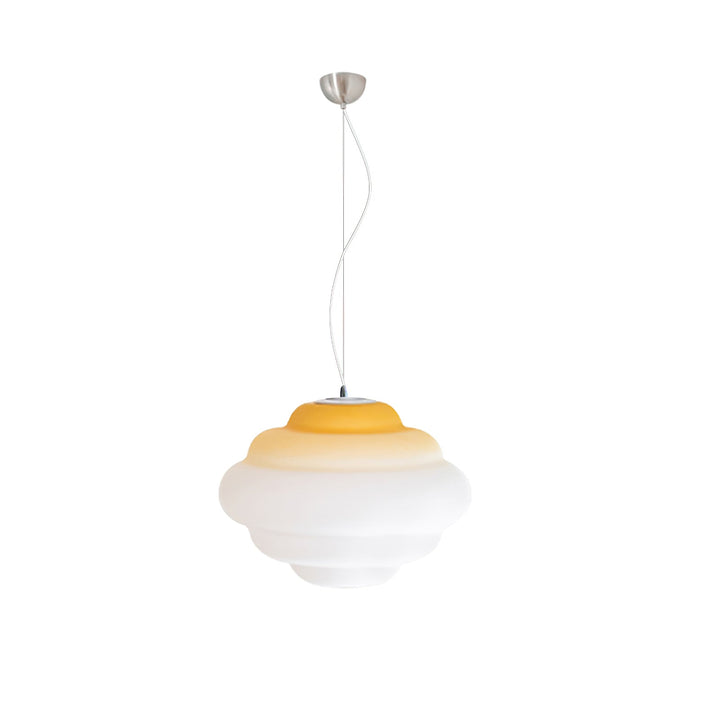 Eurvenara Premium Nordic Art Nuageux Verre Pendentif Lampe - Neutralighting