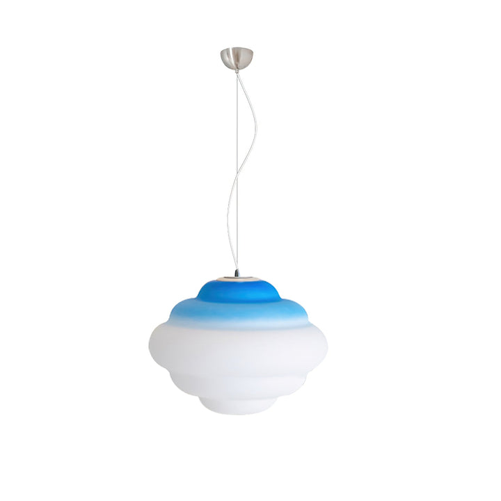 Eurvenara Premium Nordic Art Nuageux Verre Pendentif Lampe - Neutralighting