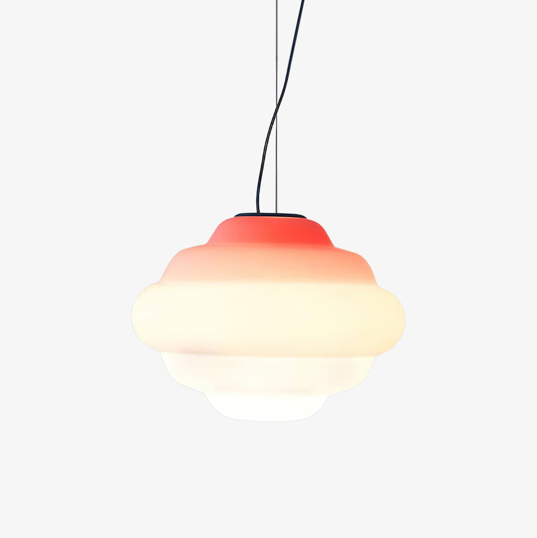 Eurvenara Premium Nordic Art Nuageux Verre Pendentif Lampe - Neutralighting