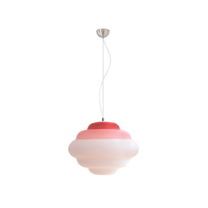 Eurvenara Premium Nordic Art Nuageux Verre Pendentif Lampe - Neutralighting