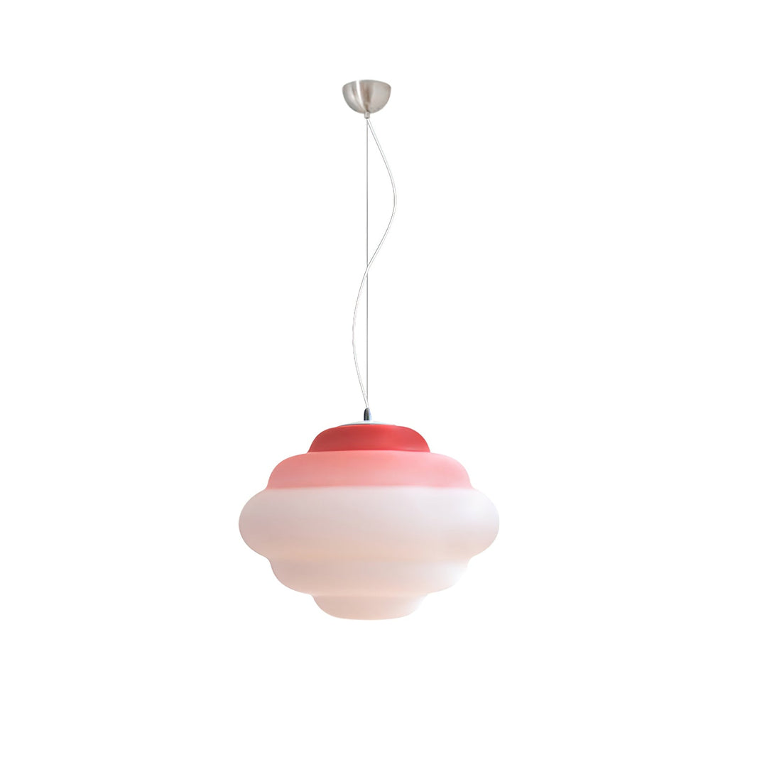 Eurvenara Premium Nordic Art Nuageux Verre Pendentif Lampe - Neutralighting