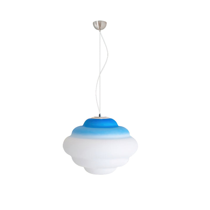 Eurvenara Premium Nordic Art Nuageux Verre Pendentif Lampe - Neutralighting