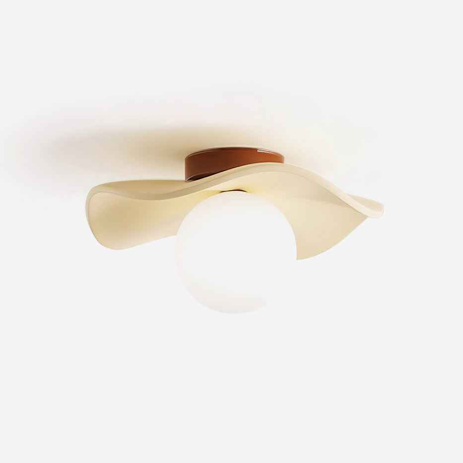 Wave Verre 30cm Beige LED 7W
