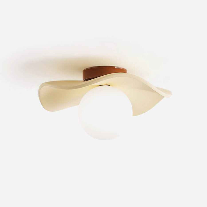 Wave Verre 30cm Beige LED 7W