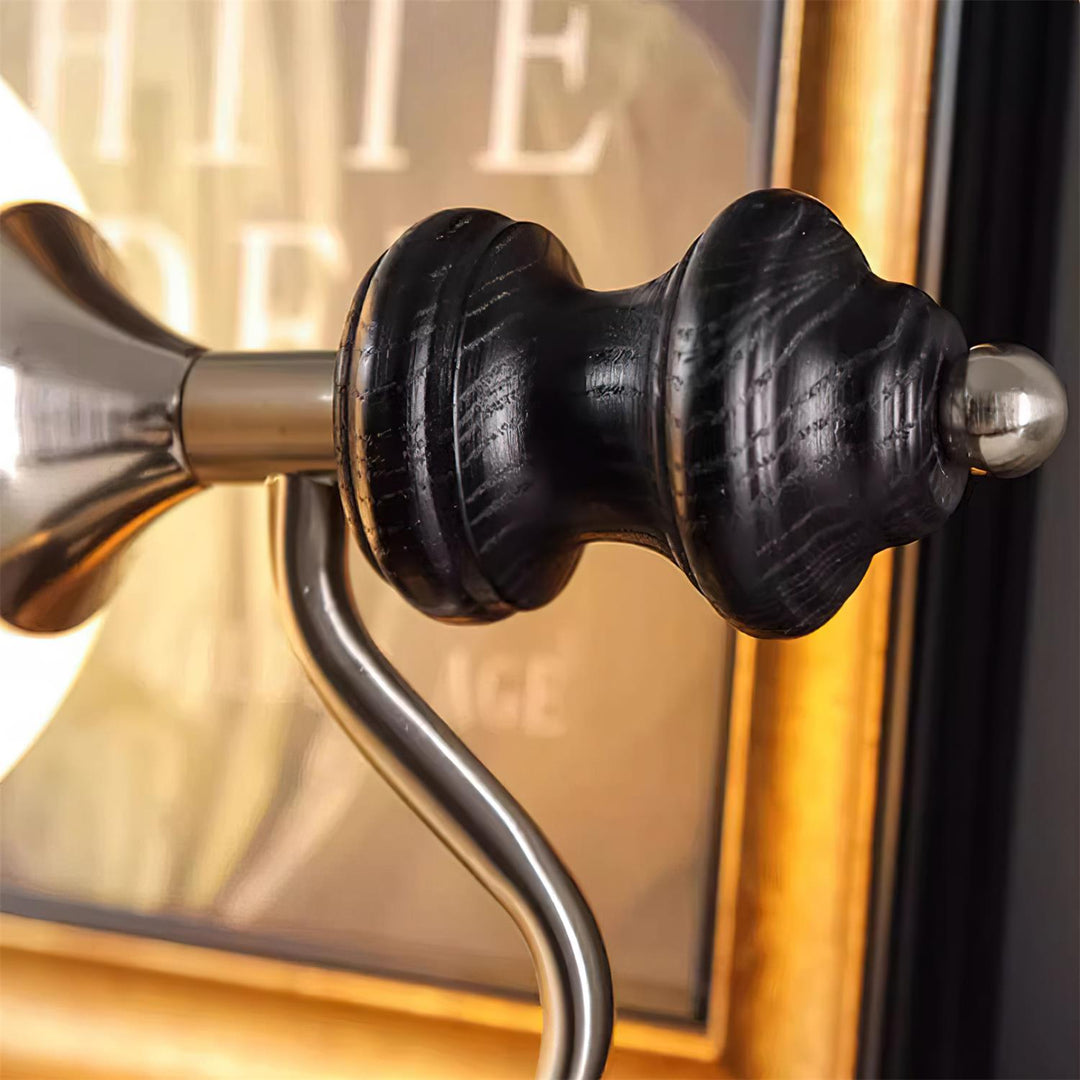 Duvin Applique Murale Vintage en Verre Givré - Neutralighting