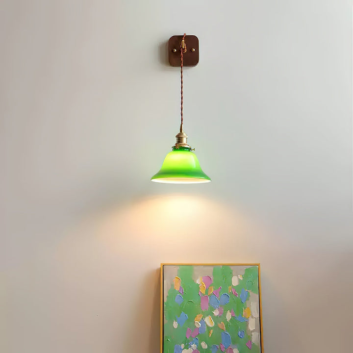 Bell Applique Murale Laiton Vert Moderne - Neutralighting