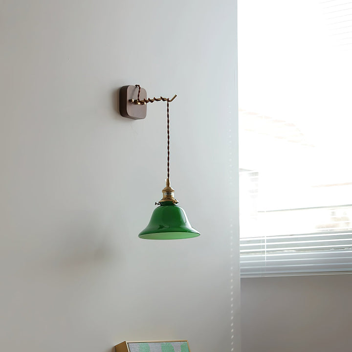 Bell Applique Murale Laiton Vert Moderne - Neutralighting