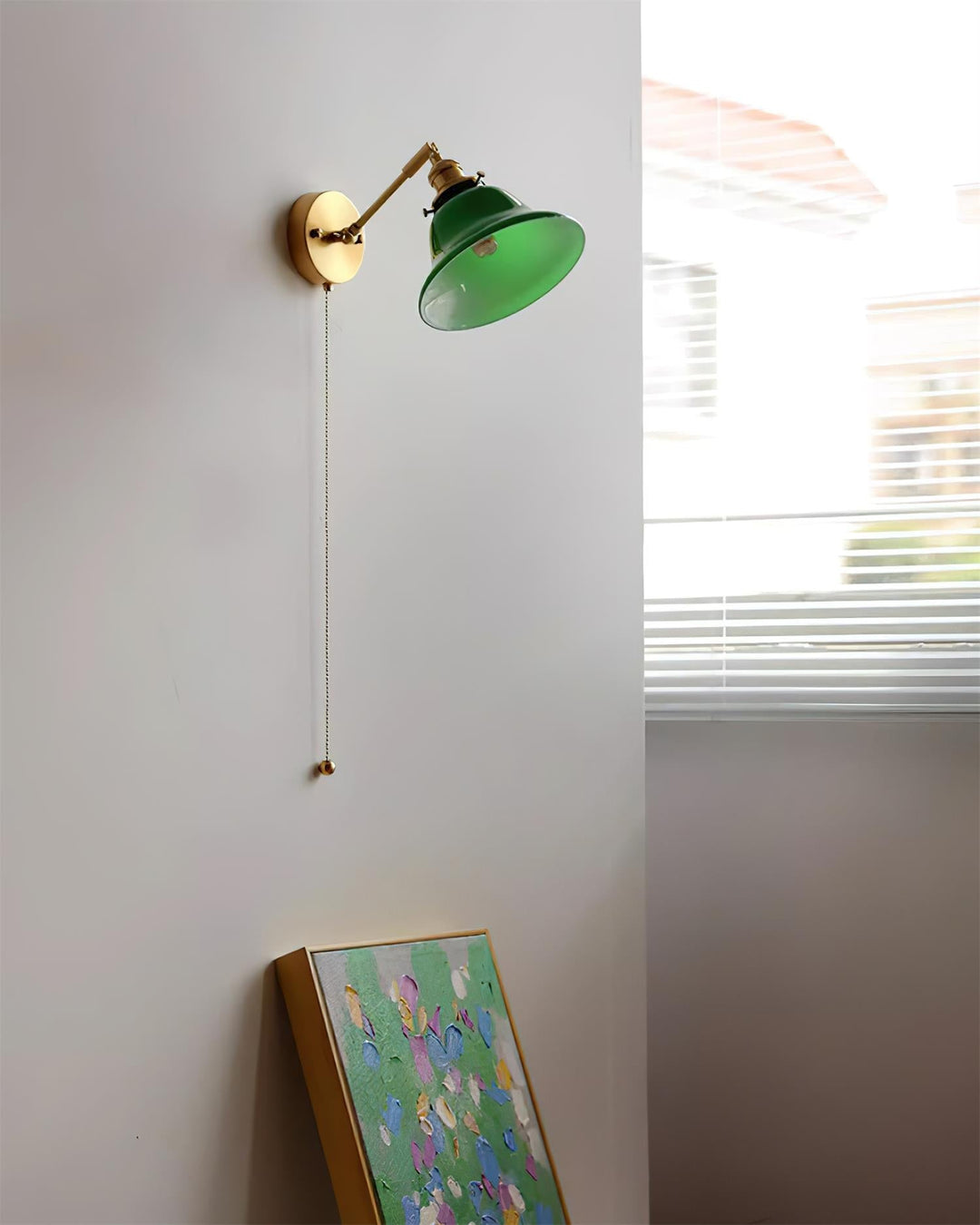 Bell Applique Murale Laiton Vert Moderne - Neutralighting