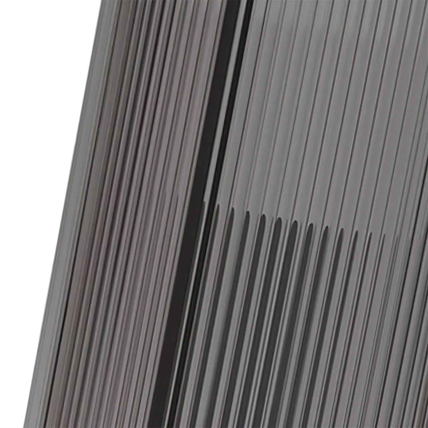 Greta Acier 20cm Noir LED