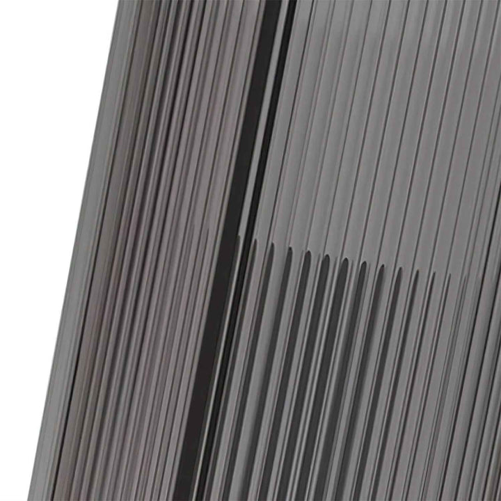 Greta Acier 20cm Noir LED