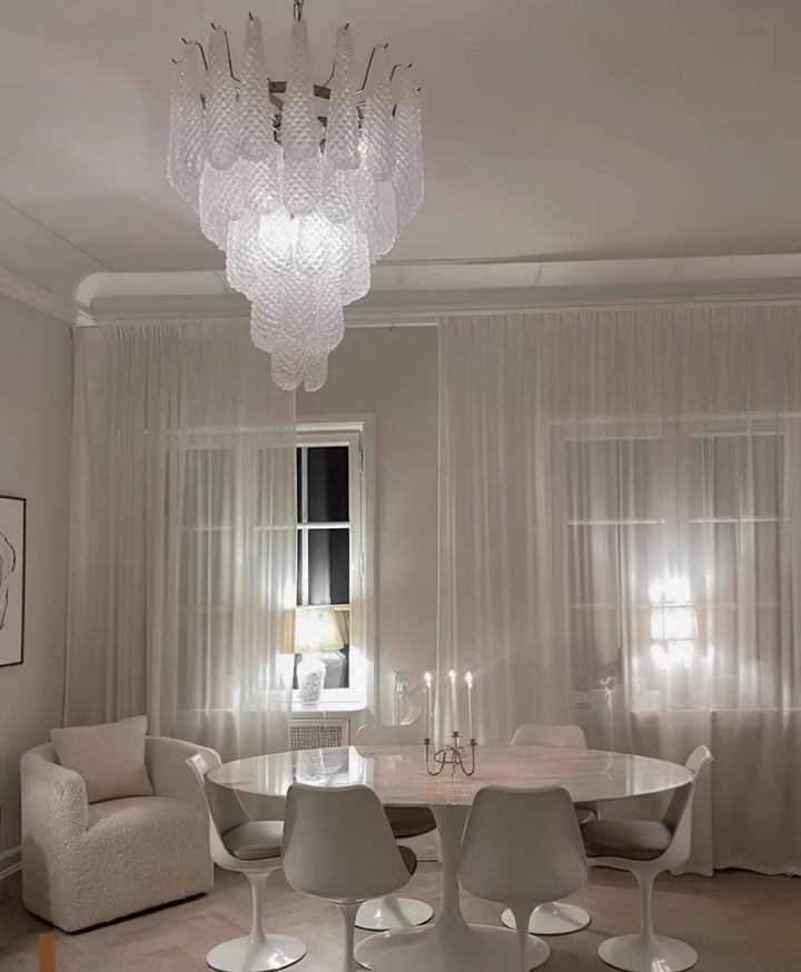 Zemaryra Chandelier en Verre Murano Luxueux - Neutralighting