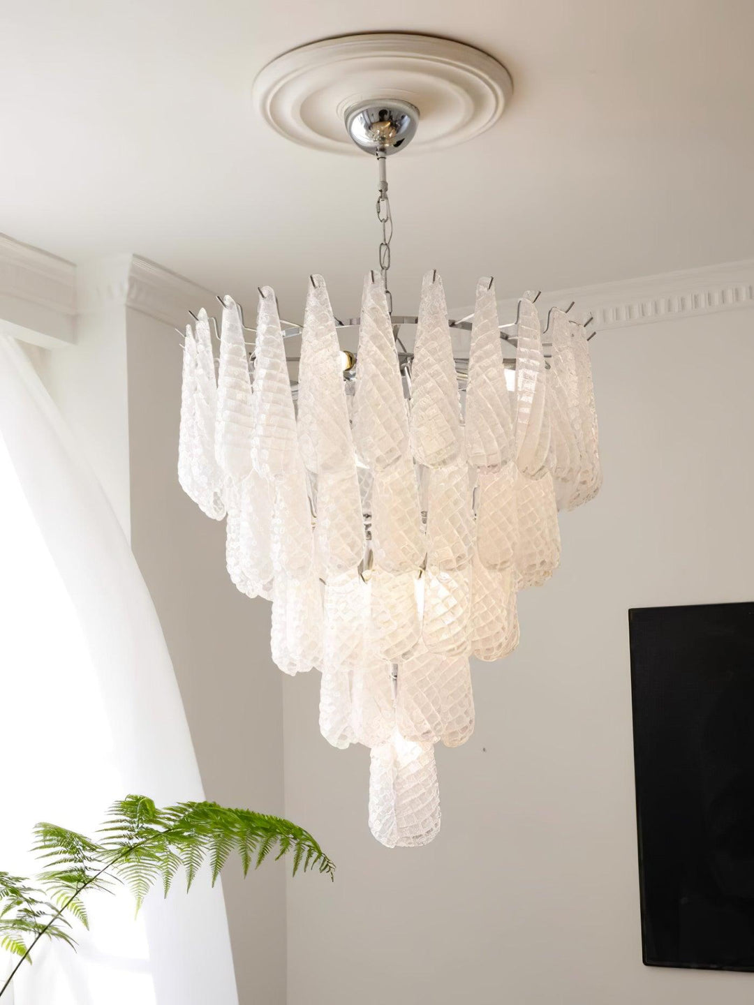 Zemaryra Chandelier en Verre Murano Luxueux - Neutralighting