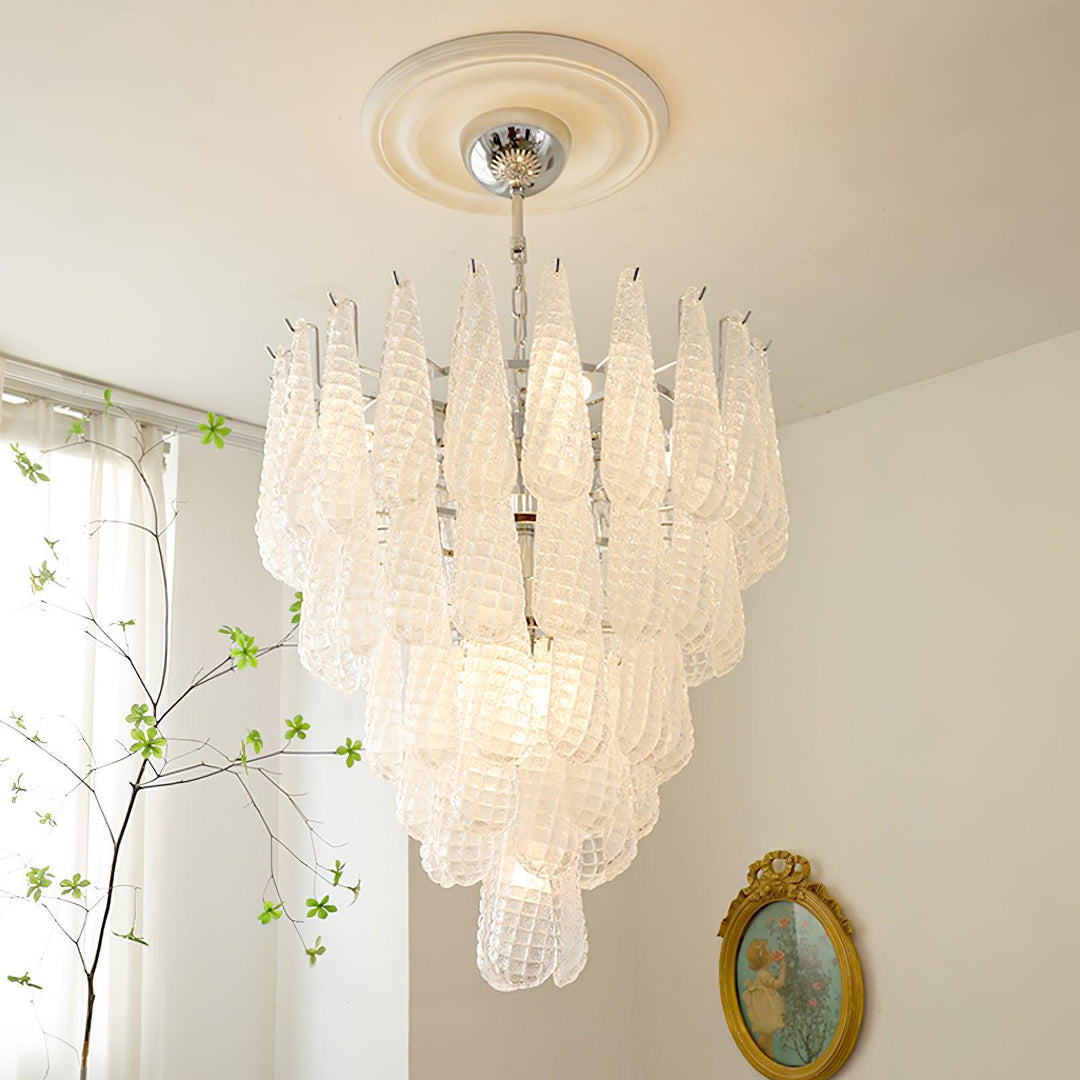 Zemaryra Chandelier en Verre Murano Luxueux - Neutralighting