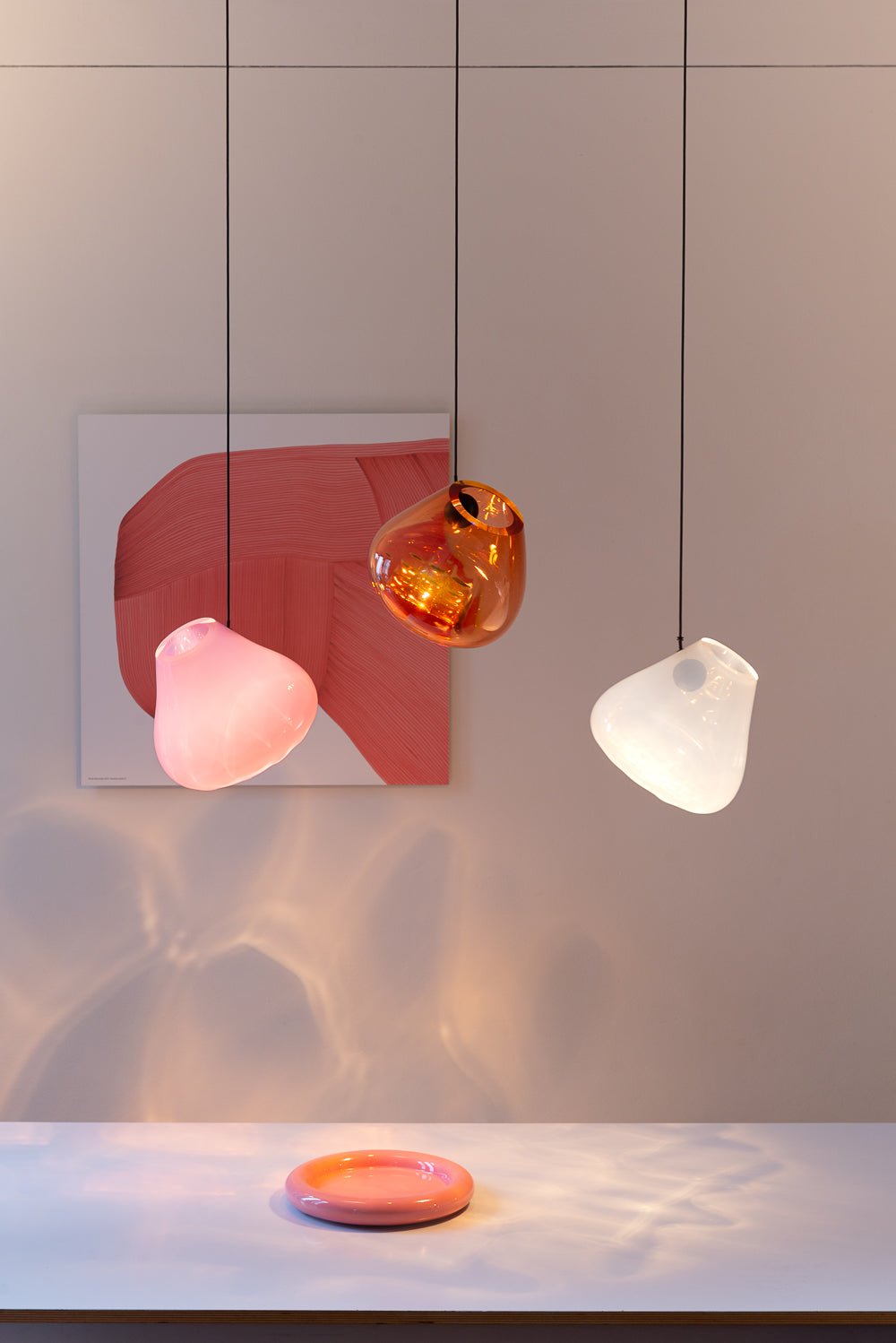 Callie Suspension en Verre Moderne - Neutralighting