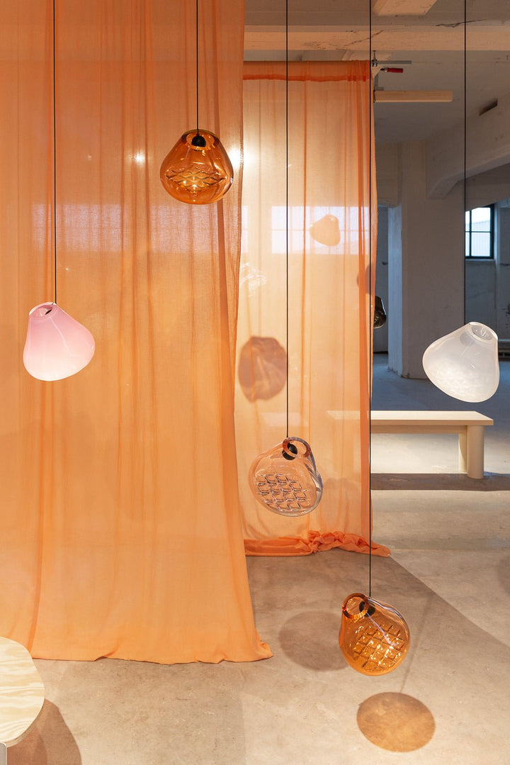 Callie Suspension en Verre Moderne - Neutralighting
