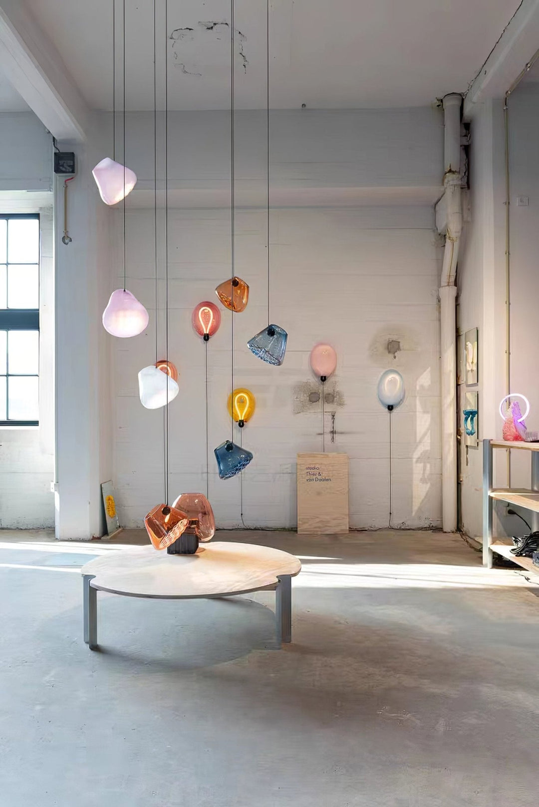 Callie Suspension en Verre Moderne - Neutralighting