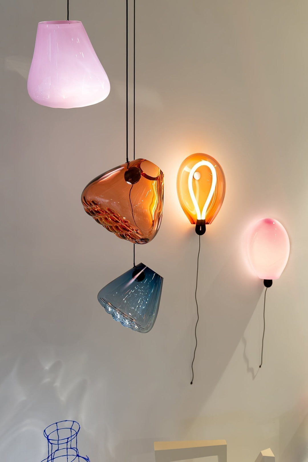 Callie Suspension en Verre Moderne - Neutralighting