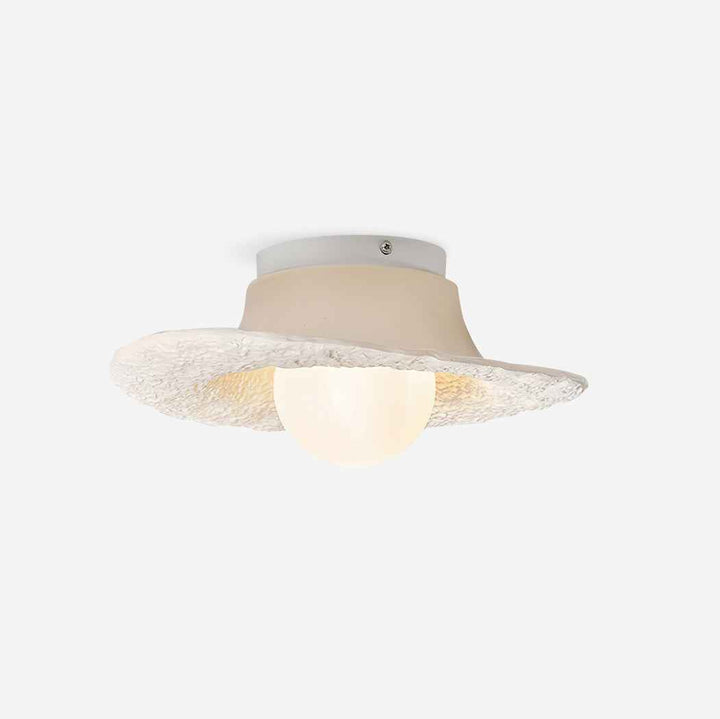 Plafonnier Acrylique 20cm Beige LED 5W