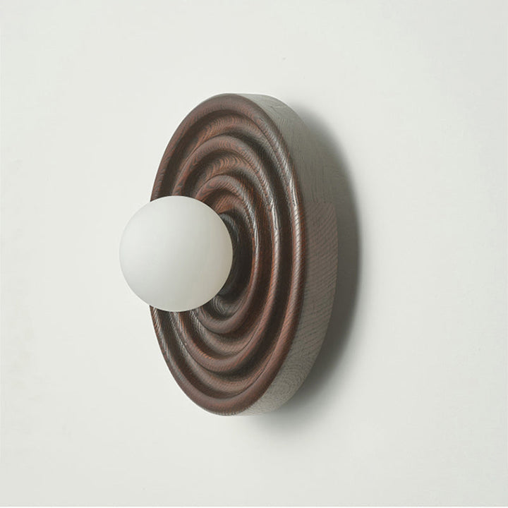 Ultalora Applique Murale Bois Verre Moderne - Neutralighting