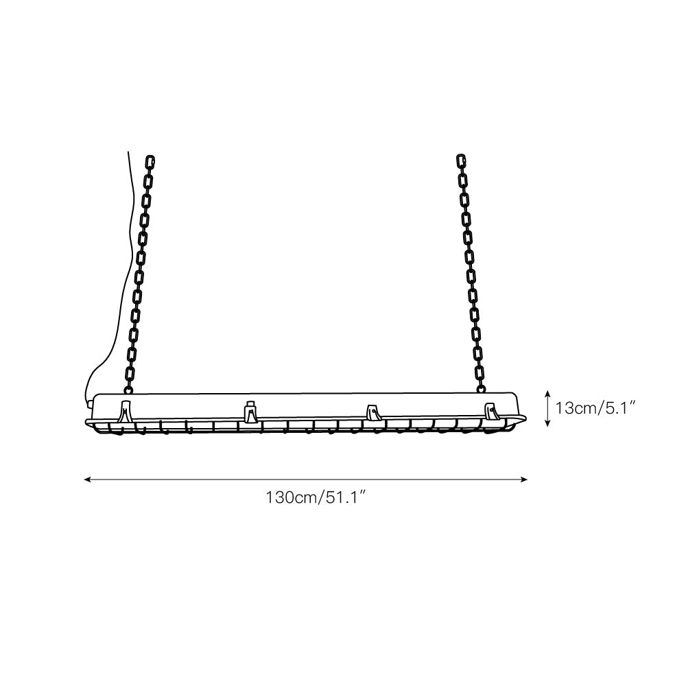 Anorionis Suspension Verre Cage Minimaliste Moderne - Neutralighting