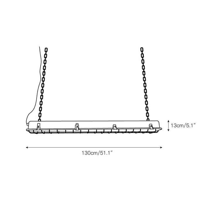 Anorionis Suspension Verre Cage Minimaliste Moderne - Neutralighting