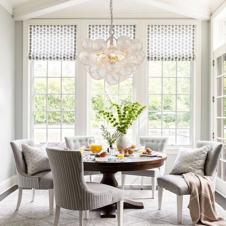 Aurora Lustre Moderne en Verre Boule Bulle - Neutralighting