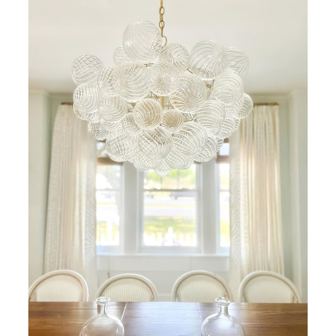 Aurora Lustre Moderne en Verre Boule Bulle - Neutralighting