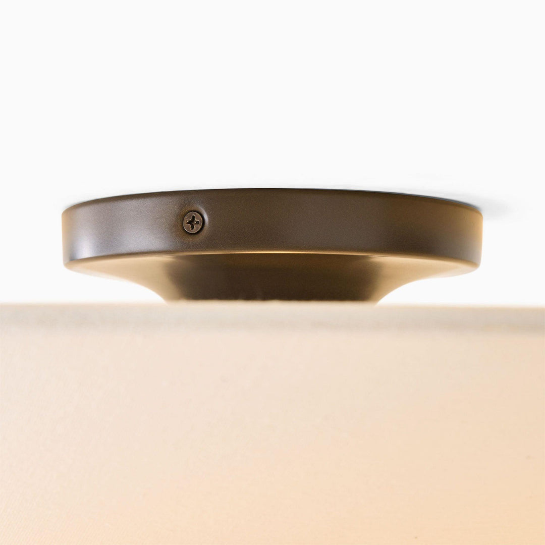 Lina Plafonnier design en tissu à double cône - Neutralighting