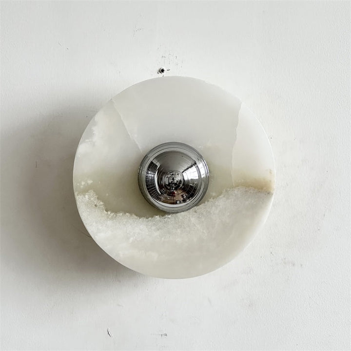 Arsole Applique Murale Ronde en Jade et Métal Moderne Minimaliste - Neutralighting