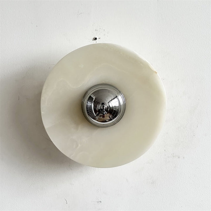 Arsole Applique Murale Ronde en Jade et Métal Moderne Minimaliste - Neutralighting